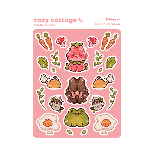 Cozy Cottage Sticker Sheet