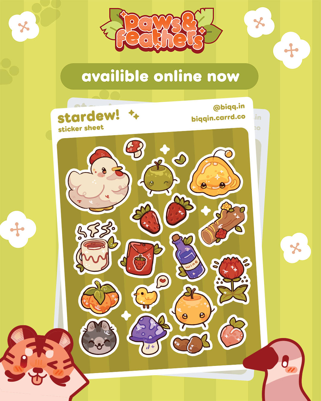 Stardew Valley Stickersheet