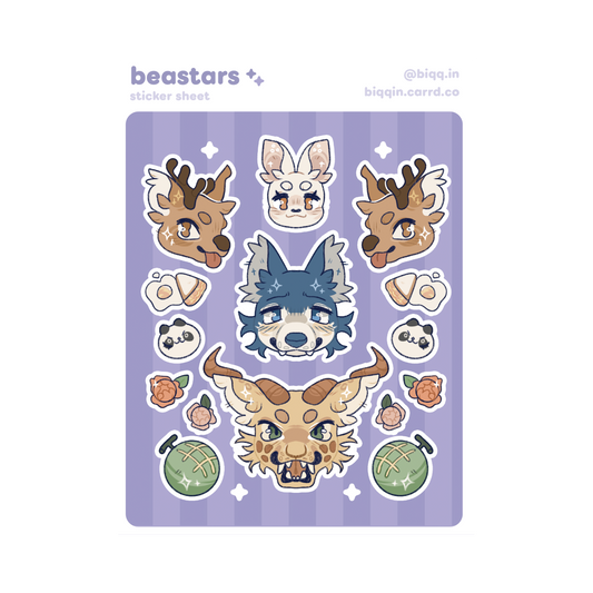 Beastars Sticker Sheet
