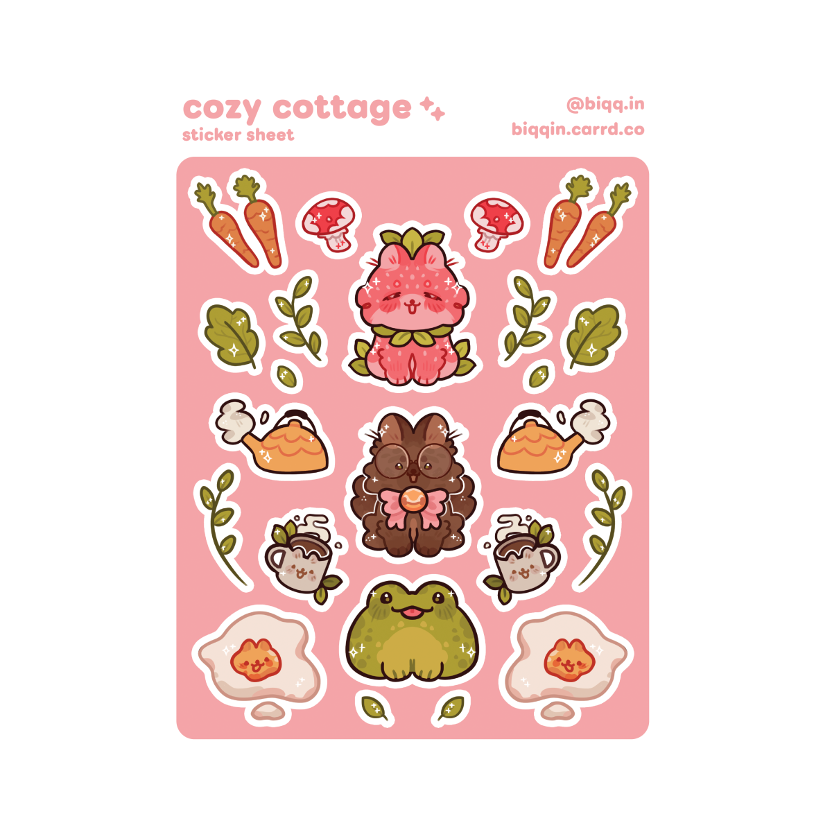 Cozy Cottage Sticker Sheet