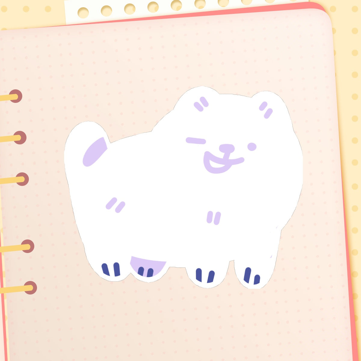 Toby Fox Dog Sticker