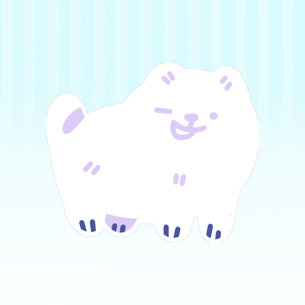 Toby Fox Dog Sticker