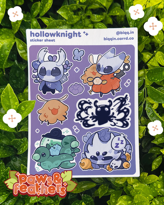 Hollowknight Stickersheet