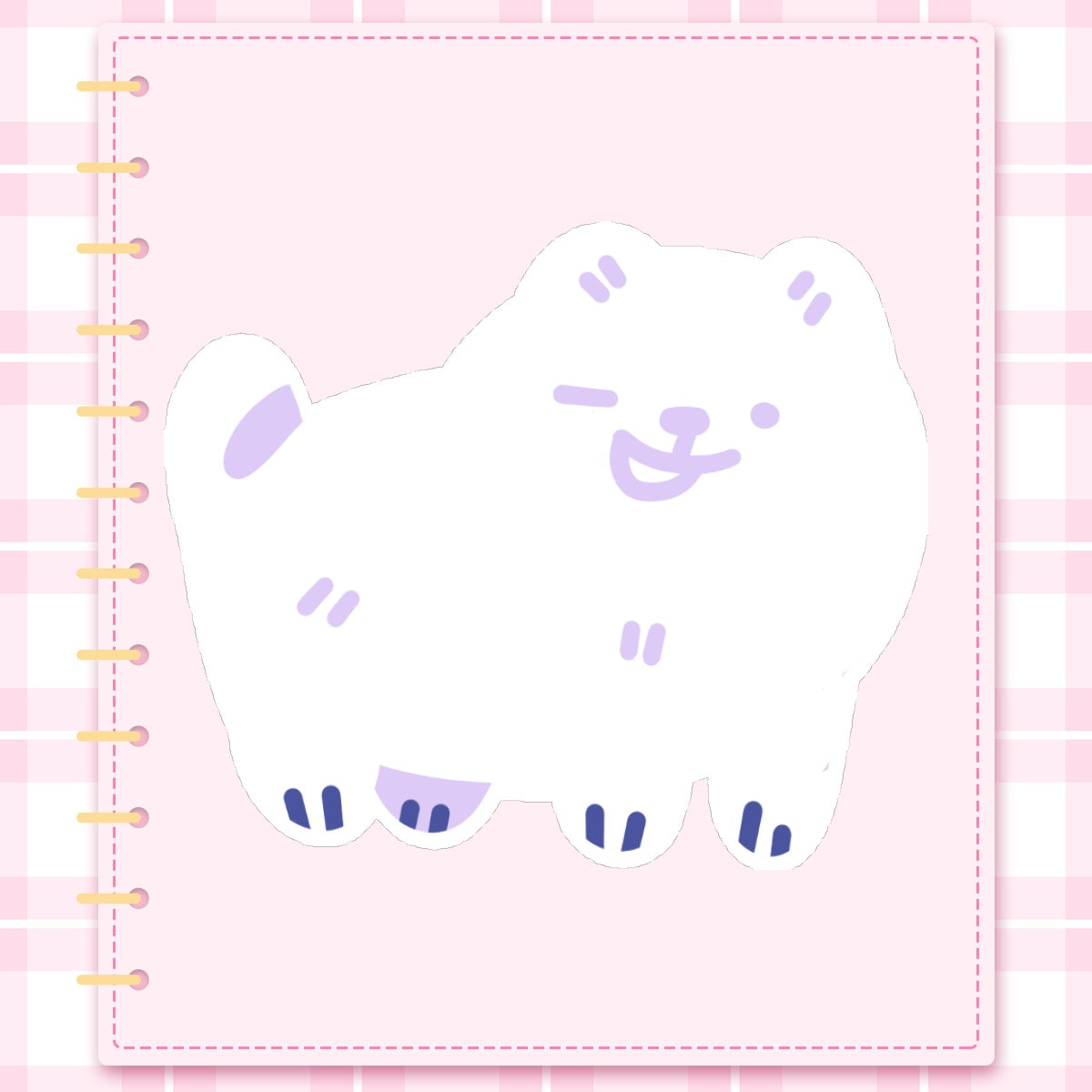 Toby Fox Dog Sticker
