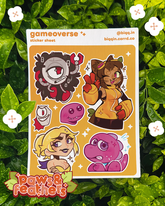 Gameoverse Stickersheet