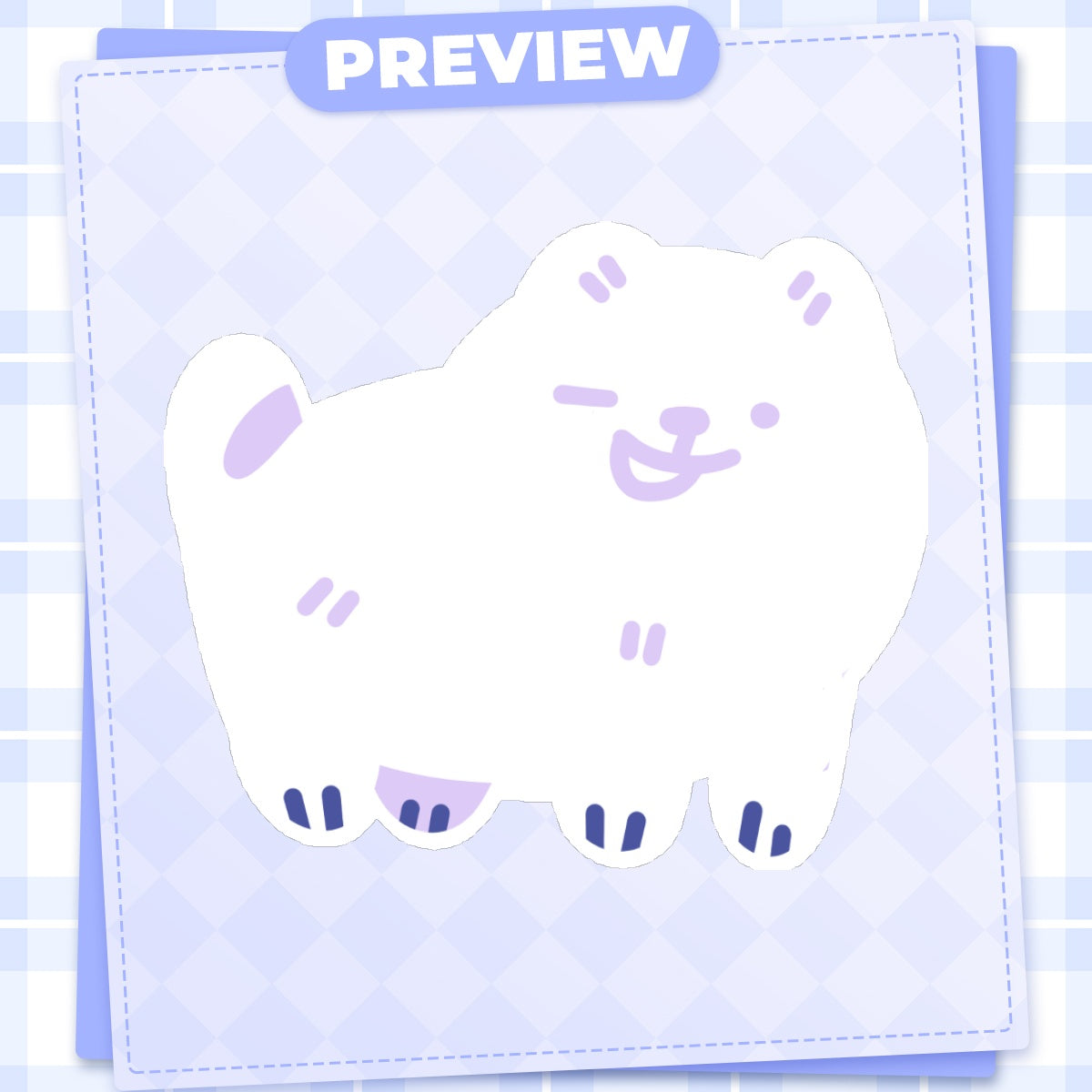 Toby Fox Dog Sticker