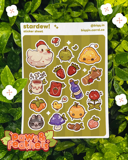 Stardew Valley Stickersheet